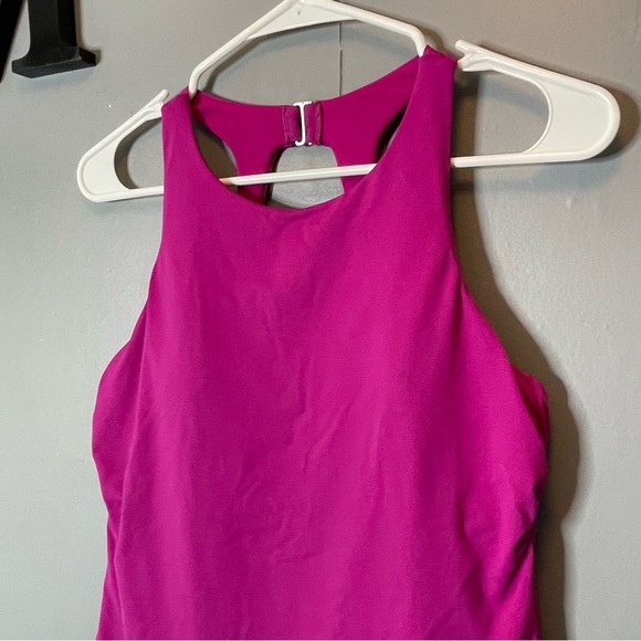 Athleta Magenta pink Racerback athletic tank top size 36B/C - Picture 2 of 8